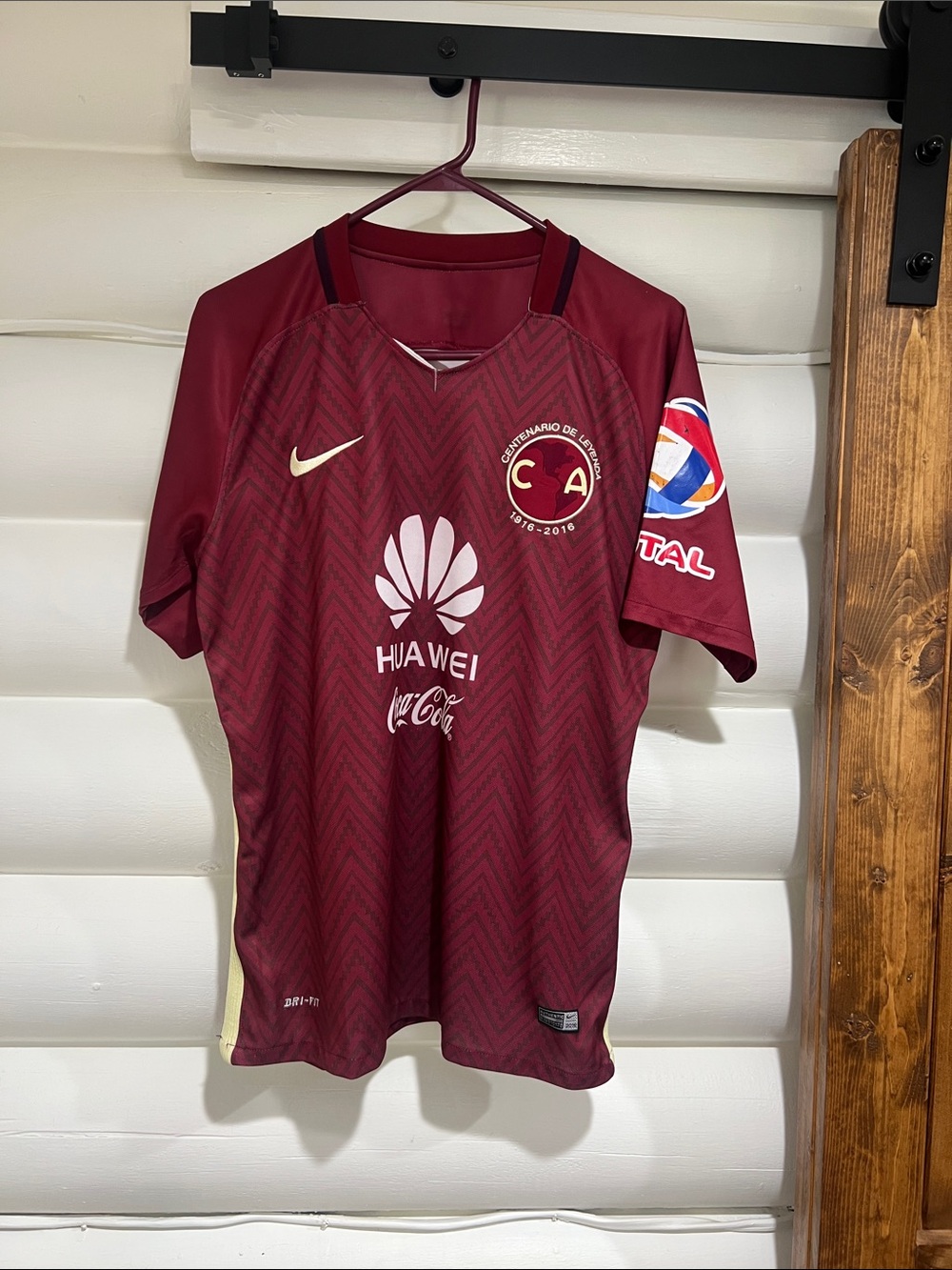 Nike Maroon Men's Club América Commemorative Soccer Jersey